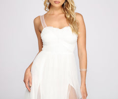 Kylunda Formal Tulle A-Line Dress