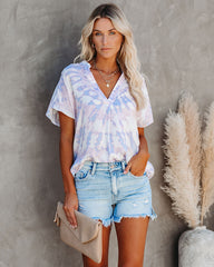 Lake Tahoe Tie Dye Blouse