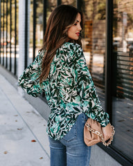 Lewyn Floral Damsel Blouse