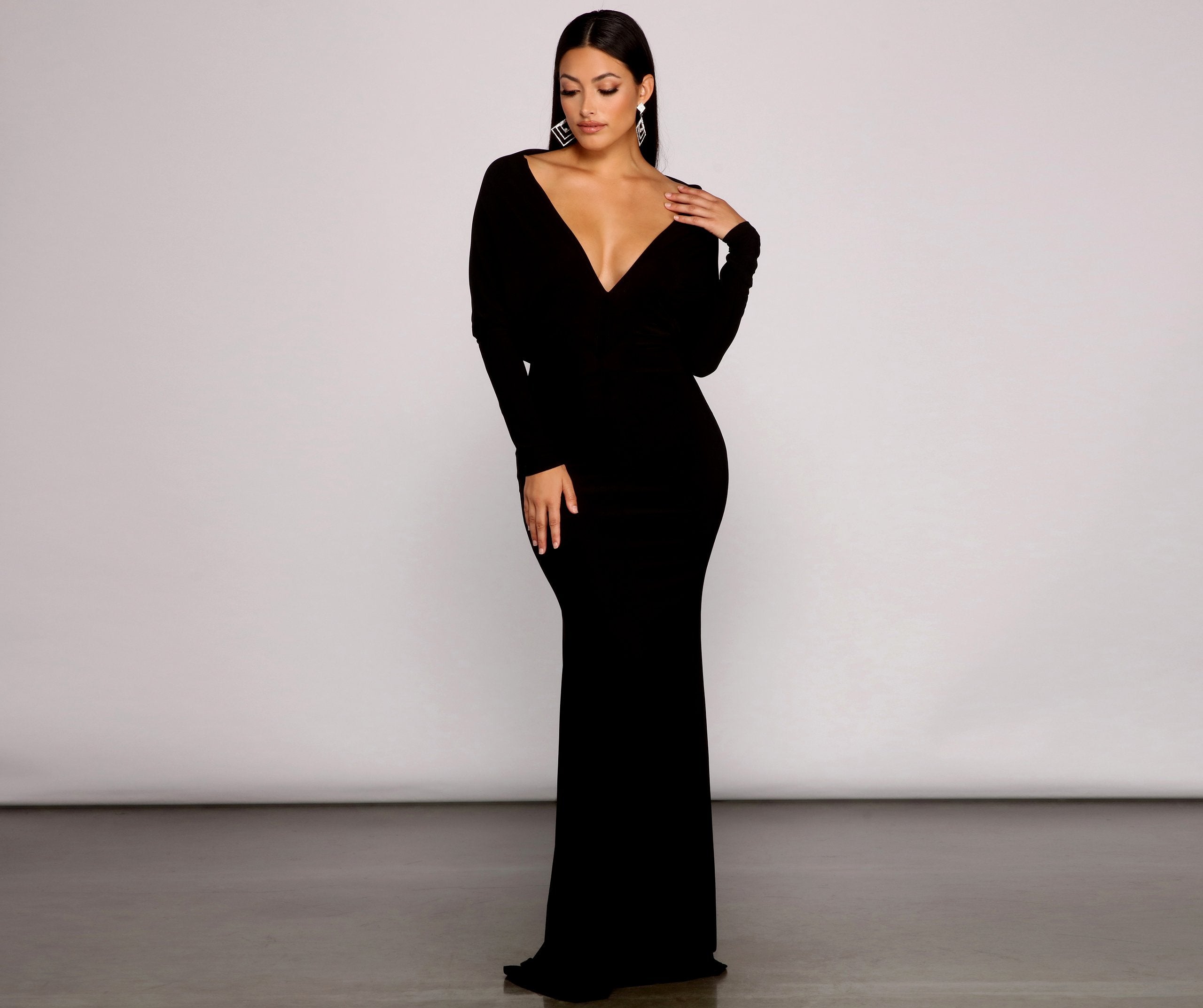 Londyn Formal High Slit Convertible Dress