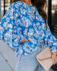 Love Me Forever Floral Babydoll Blouse