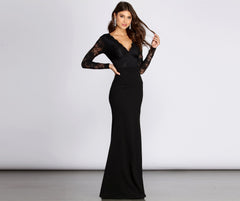 Luciana Formal Lace Mermaid Dress