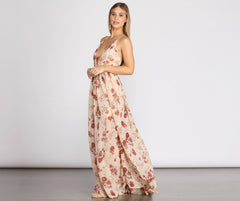 Lydia Floral A-Line Dress