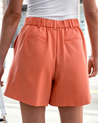 Margot Pocketed Shorts - Orange