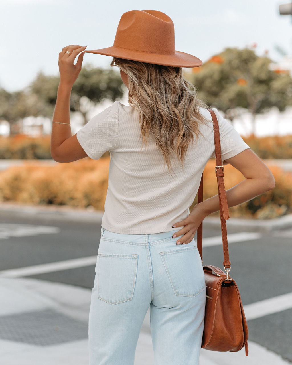 Mekhi Mock Neck Knit Crop Top - Ivory