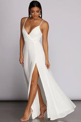 Melany Formal High Slit Dress