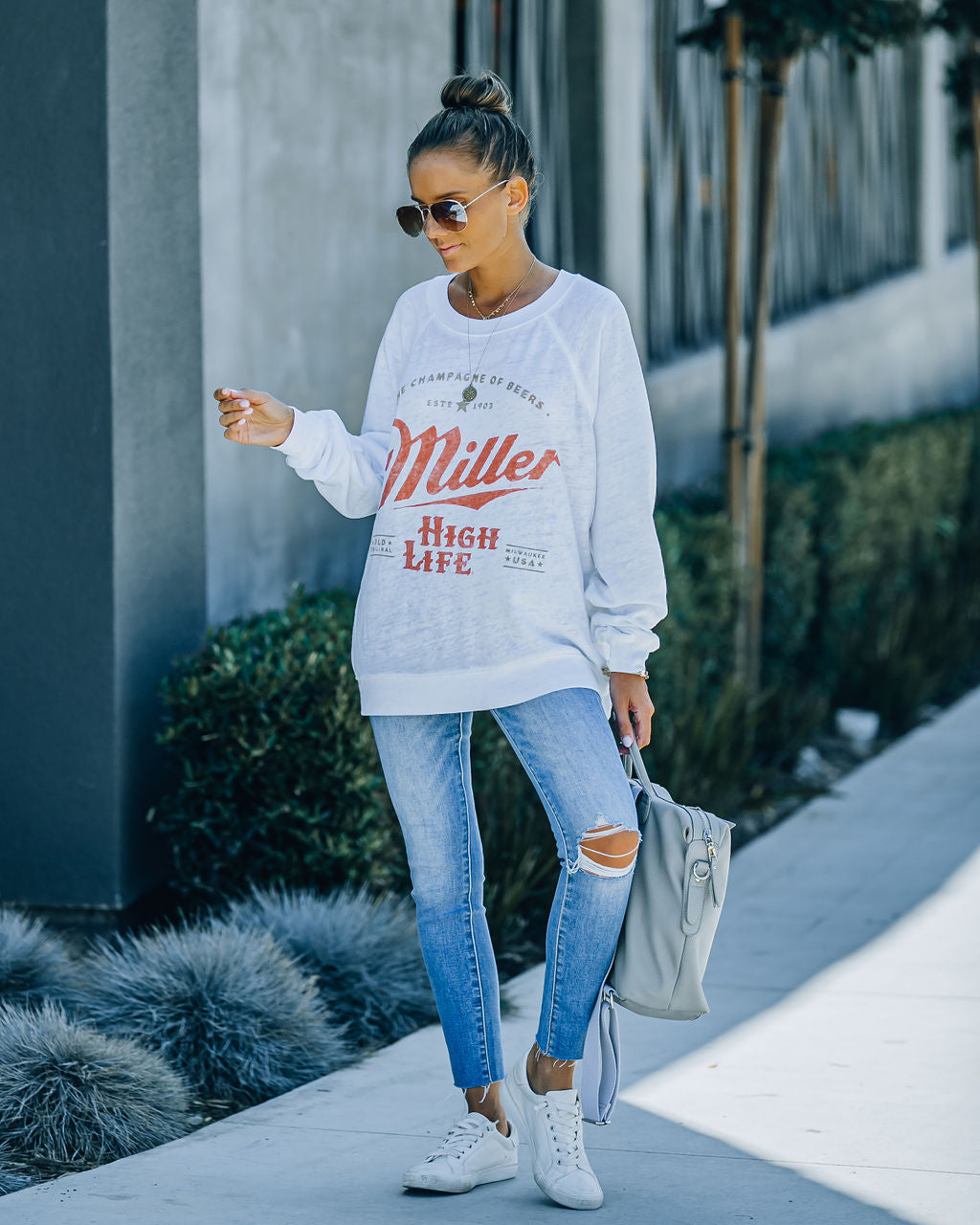 Miller High Life Relaxed Cotton Blend Pullover