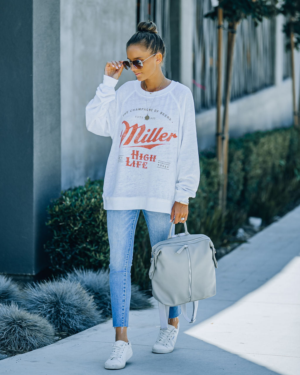 Miller High Life Relaxed Cotton Blend Pullover