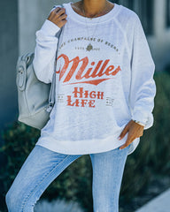 Miller High Life Relaxed Cotton Blend Pullover