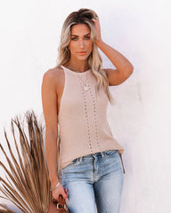 More Vacay Knit Tank