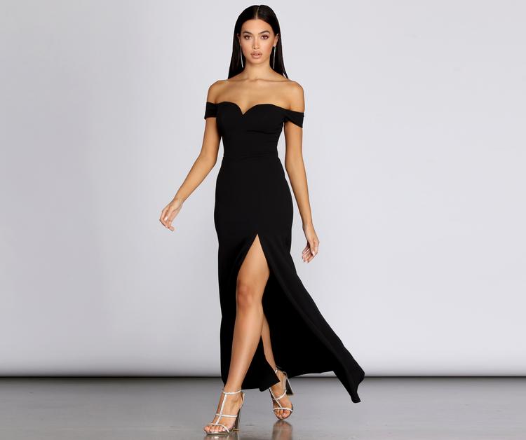 Myra Formal High Slit Dress