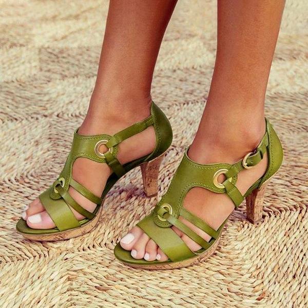New Elegant Pumps Vintage Sandals