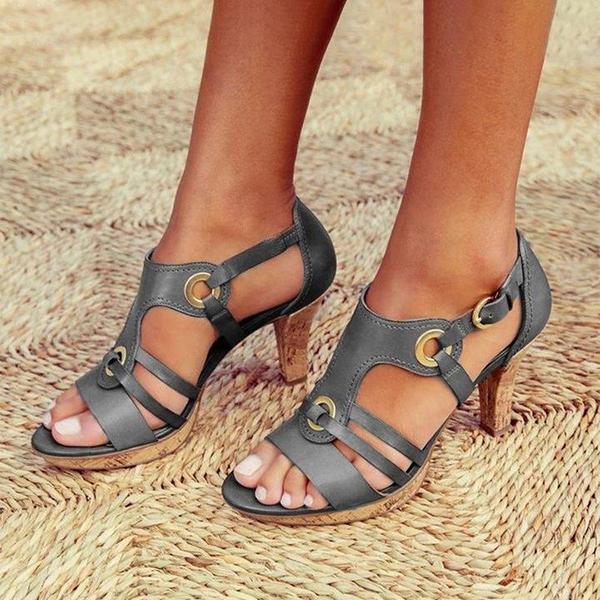 New Elegant Pumps Vintage Sandals