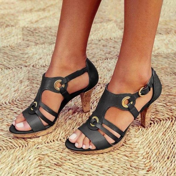 New Elegant Pumps Vintage Sandals