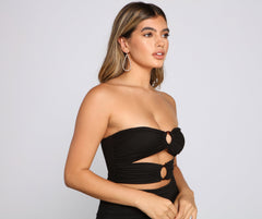 Nights Like This Cutout Mini Dress