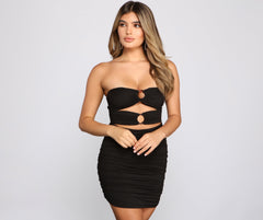 Nights Like This Cutout Mini Dress