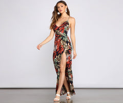 Off To The Tropics Maxi Dress