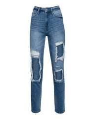 Peter High Rise Boyfriend Denim