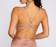 Phoebe Strappy Back Mermaid Dress