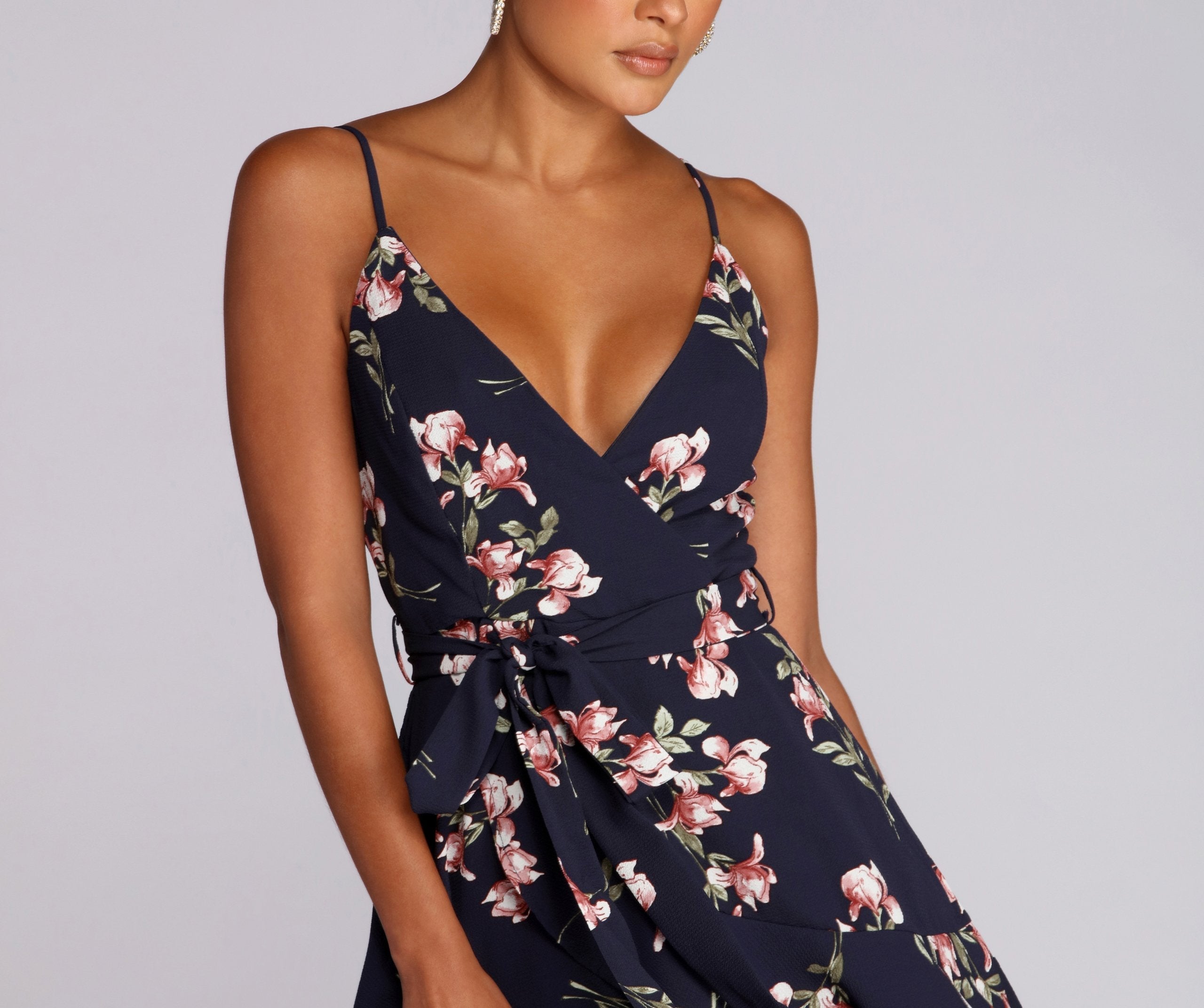 Plant One On Floral Skater Dress