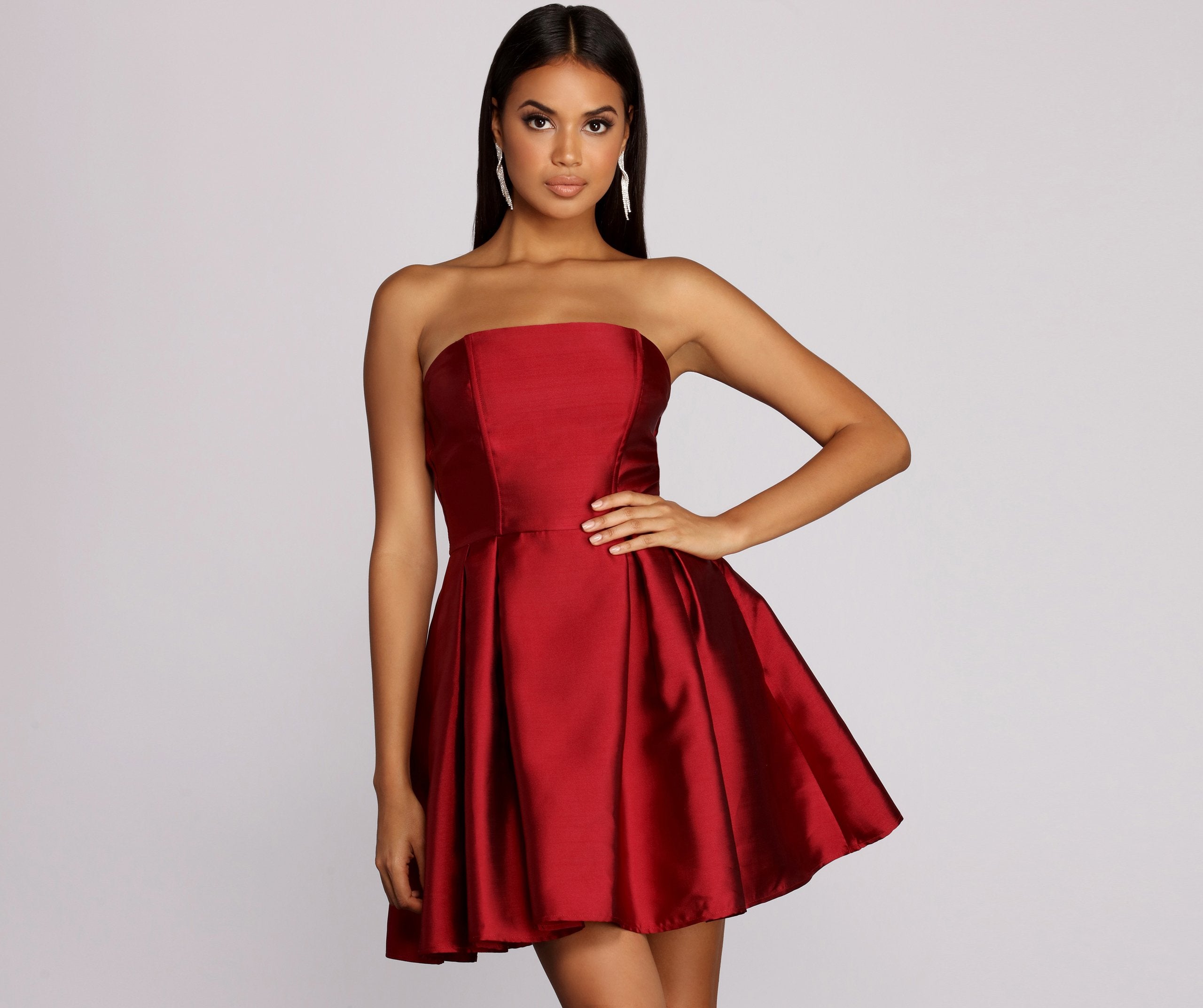 Rebecca Party Pleated Dress