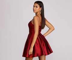 Rebecca Party Pleated Dress