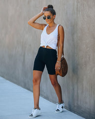 Reboot Cotton Biker Shorts