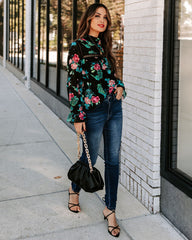 Rios Floral Lace Blouse