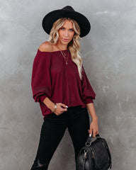 Robust Long Sleeve Thermal Top - Burgundy