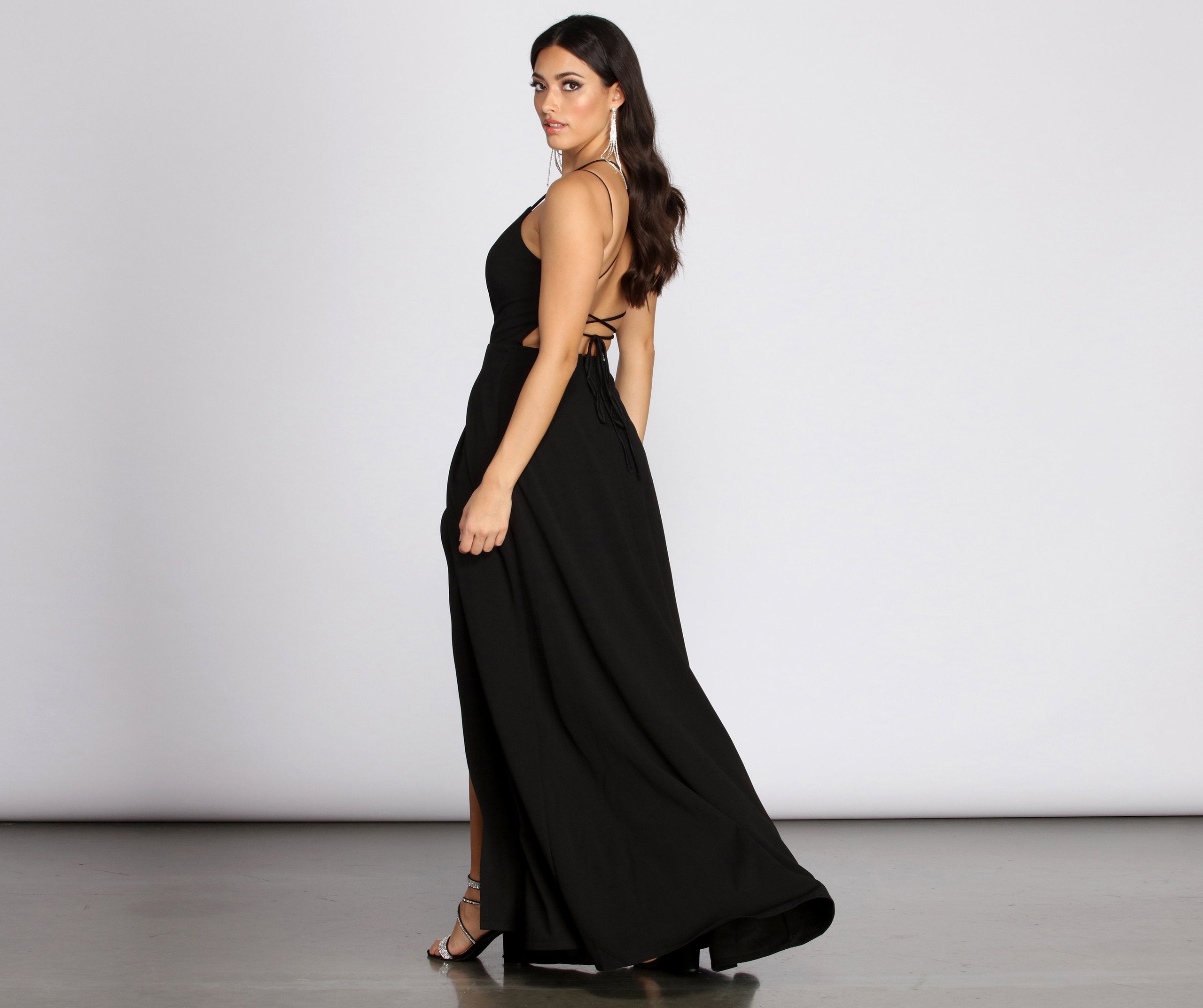 Rosanna Crepe A-Line Dress