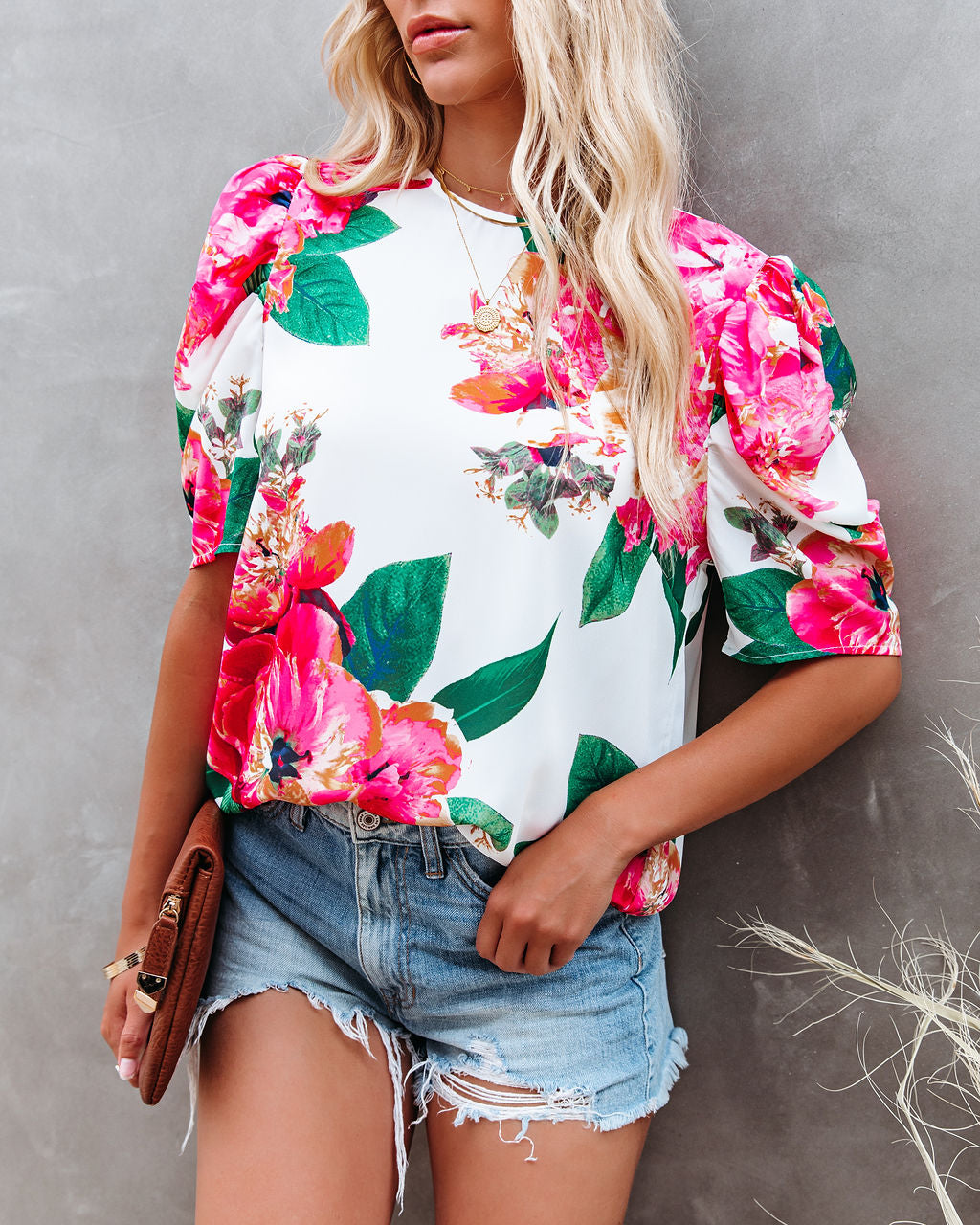 Rose To The Occasion Floral Blouse