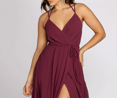 Rylie Chiffon A-Line Gown