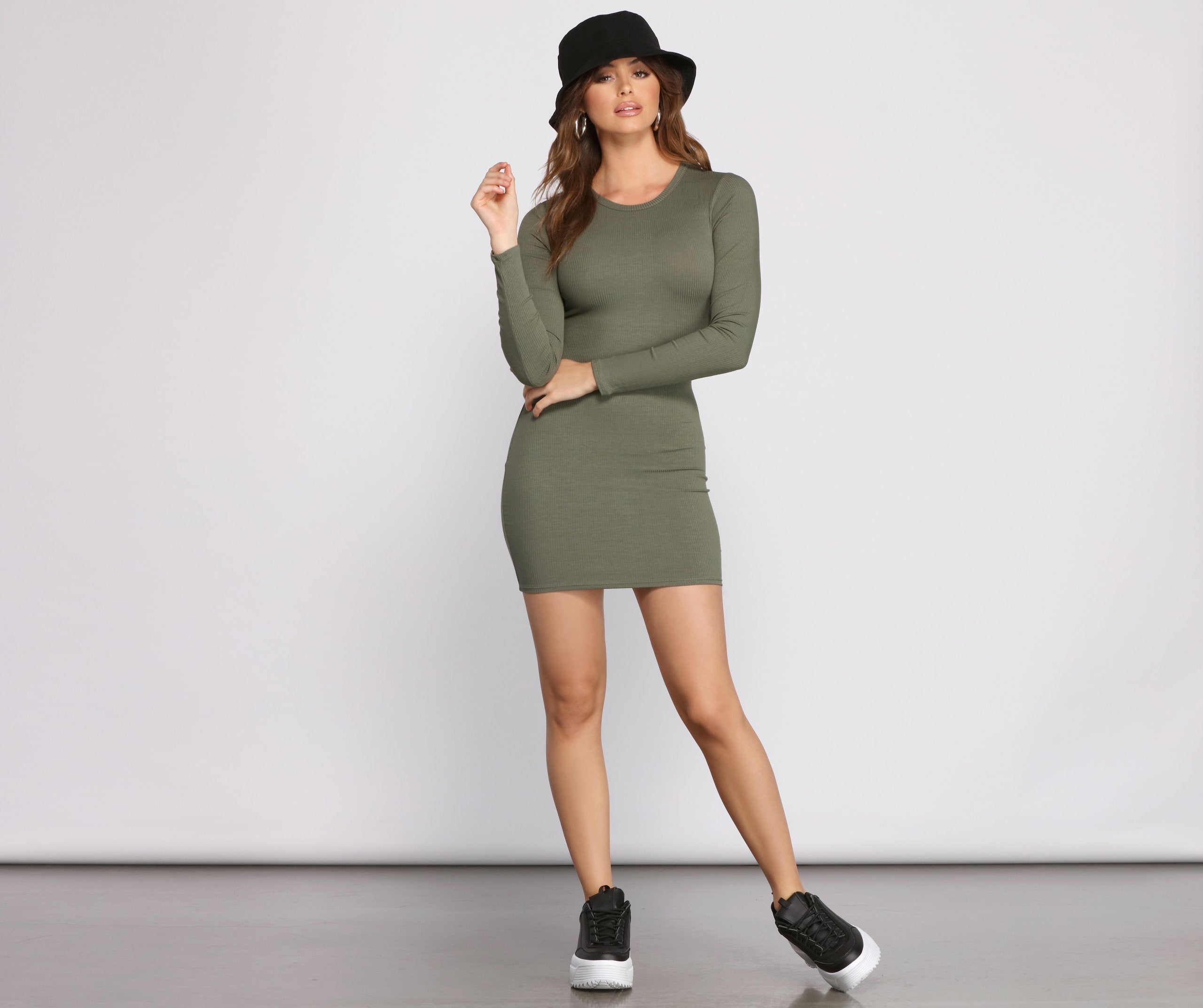 Simply Perfect Knit Mini Dress