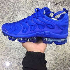 Solid Color Air Cushion Burgundy Sneakers