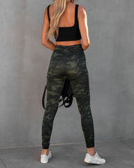 Spanx - Look At Me Now Seamless Legging - Camo