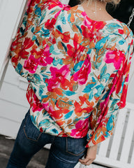 Tropicana Floral Kimono Top