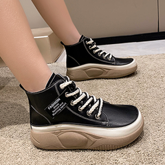 Vintage Thick Soled High Top Casual Boots