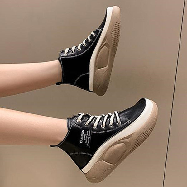 Vintage Thick Soled High Top Casual Boots