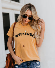 Weekender Distressed Vintage Cotton Tee