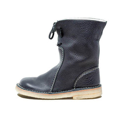 Winter Vintage Boots Warm Unisex Lace-up Shoes