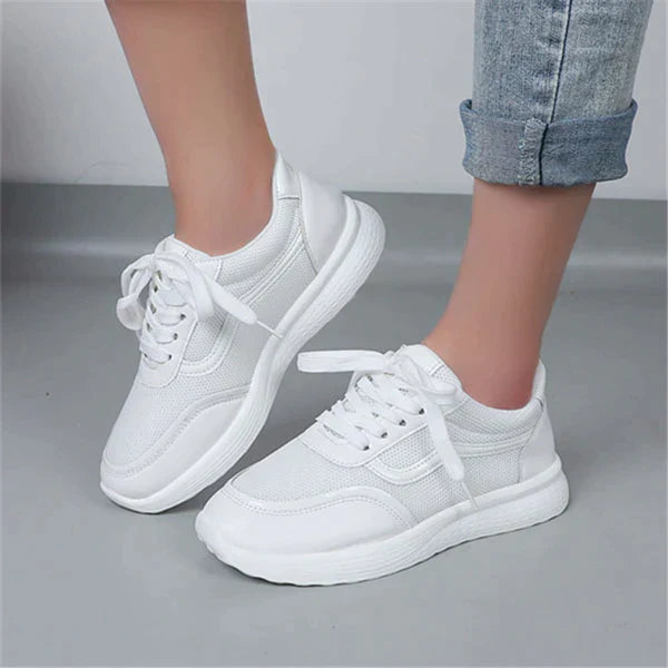 Casual Mesh Breathable Lace-Up Sneakers