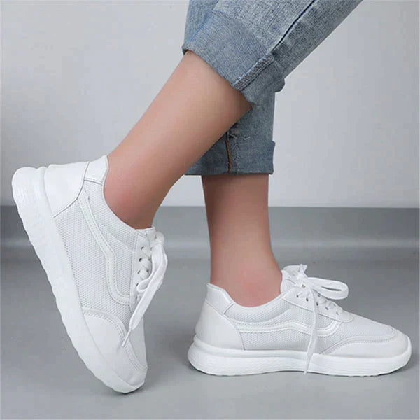 Casual Mesh Breathable Lace-Up Sneakers