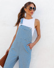 Billion Hearts Denim Jumpsuit