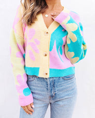 Cuddle Club Cardigan - Yellow