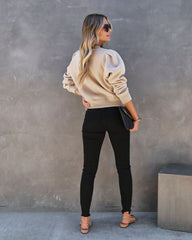 Huddy Cotton Sweatshirt - Coffee